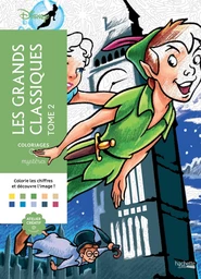 Couverture du coloriage mystère Les Grands classiques Tome 2