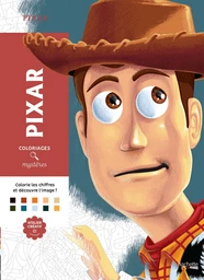 Couverture du coloriage mystère Pixar