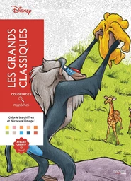 Couverture du coloriage mystère Les Grands classiques