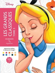 Couverture du coloriage mystère Les Grands classiques Tome 3