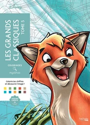 Couverture du coloriage mystère Les Grands classiques Tome 5