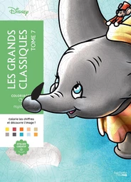 Couverture du coloriage mystère Les grands classiques Tome 7