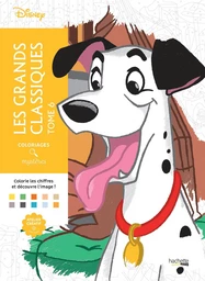 Couverture du coloriage mystère Les Grands classiques Tome 6