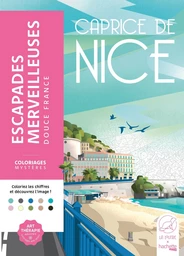 Couverture du coloriage mystère Escapades merveilleuses — Douce France