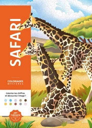 Couverture du coloriage mystère Safari