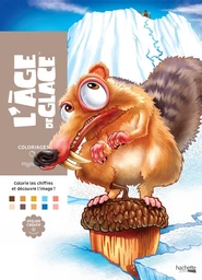 Couverture du coloriage mystère L'Âge de glace