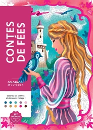 Couverture du coloriage mystère Contes de fées