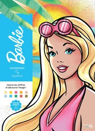Couverture du coloriage mystère Barbie