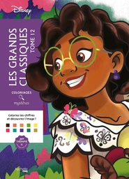 Couverture du coloriage mystère Les Grands classiques Tome 12