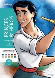 Couverture du coloriage mystère Princes et Héros