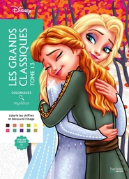 Couverture du coloriage mystère Grands classiques Tome 13