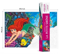 Couverture du coloriage mystère Poster La Petite Sirène