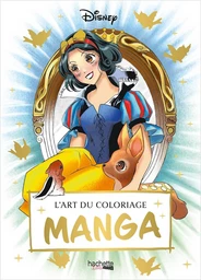Couverture du coloriage mystère L'Art du Coloriage Disney — Manga