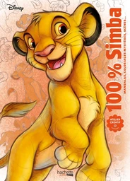Couverture du coloriage mystère 100% Simba