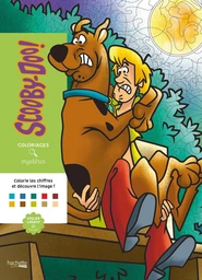 Couverture du coloriage mystère Scooby-Doo