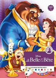Couverture du coloriage mystère Spécial film : La Belle et la Bête