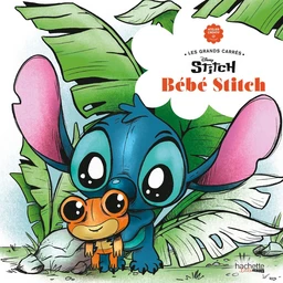 Couverture du coloriage mystère Bébé Stitch