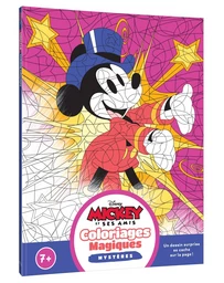 Couverture du coloriage mystère MICKEY ET SES AMIS — Coloriages Magiques — Mystères (7+)