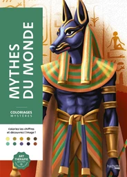 Couverture du coloriage mystère Mythes du monde