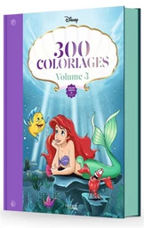 Couverture du coloriage mystère 300 coloriages Disney — Volume 3