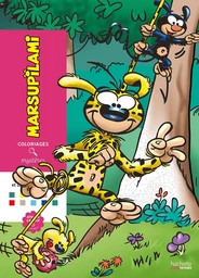 Couverture du coloriage mystère Marsupilami