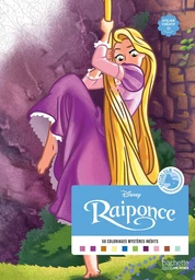 Couverture du coloriage mystère spécial film — Raiponce