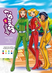 Couverture du coloriage mystère Totally Spies