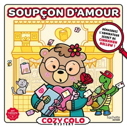 Couverture du coloriage mystère Cozy colo Mystery — Soupçon d'amour