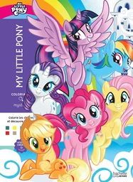Couverture du coloriage mystère My Little Pony