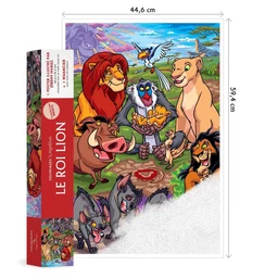 Couverture du coloriage mystère Poster Disney Le Roi Lion