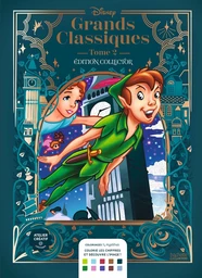 Couverture du coloriage mystère Grands classiques Tome 2 — Collector