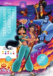 Couverture du coloriage mystère Très grands classiques Tome 02