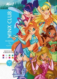 Couverture du coloriage mystère Winx Club