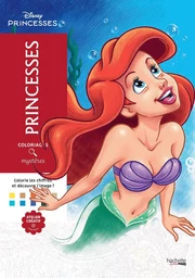 Couverture du coloriage mystère Princesses