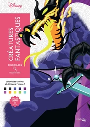 Couverture du coloriage mystère Créatures fantastiques