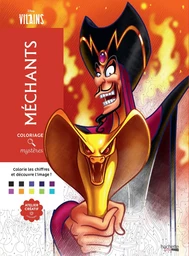 Couverture du coloriage mystère Méchants