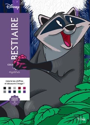 Couverture du coloriage mystère Bestiaire