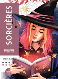 Couverture du coloriage mystère Sorcières