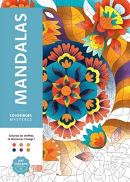 Couverture du coloriage mystère Mandalas