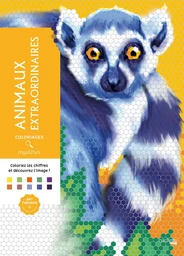 Couverture du coloriage mystère Animaux extraordinaires