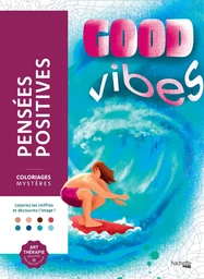Couverture du coloriage mystère Pensées positives