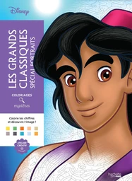 Couverture du coloriage mystère Grands classiques Spécial Portraits
