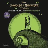 Couverture du coloriage mystère L'Étrange Noël de Monsieur Jack — Phosphorescent