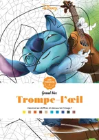 Couverture du coloriage mystère Grand Bloc Trompe-l'œil Tome 1